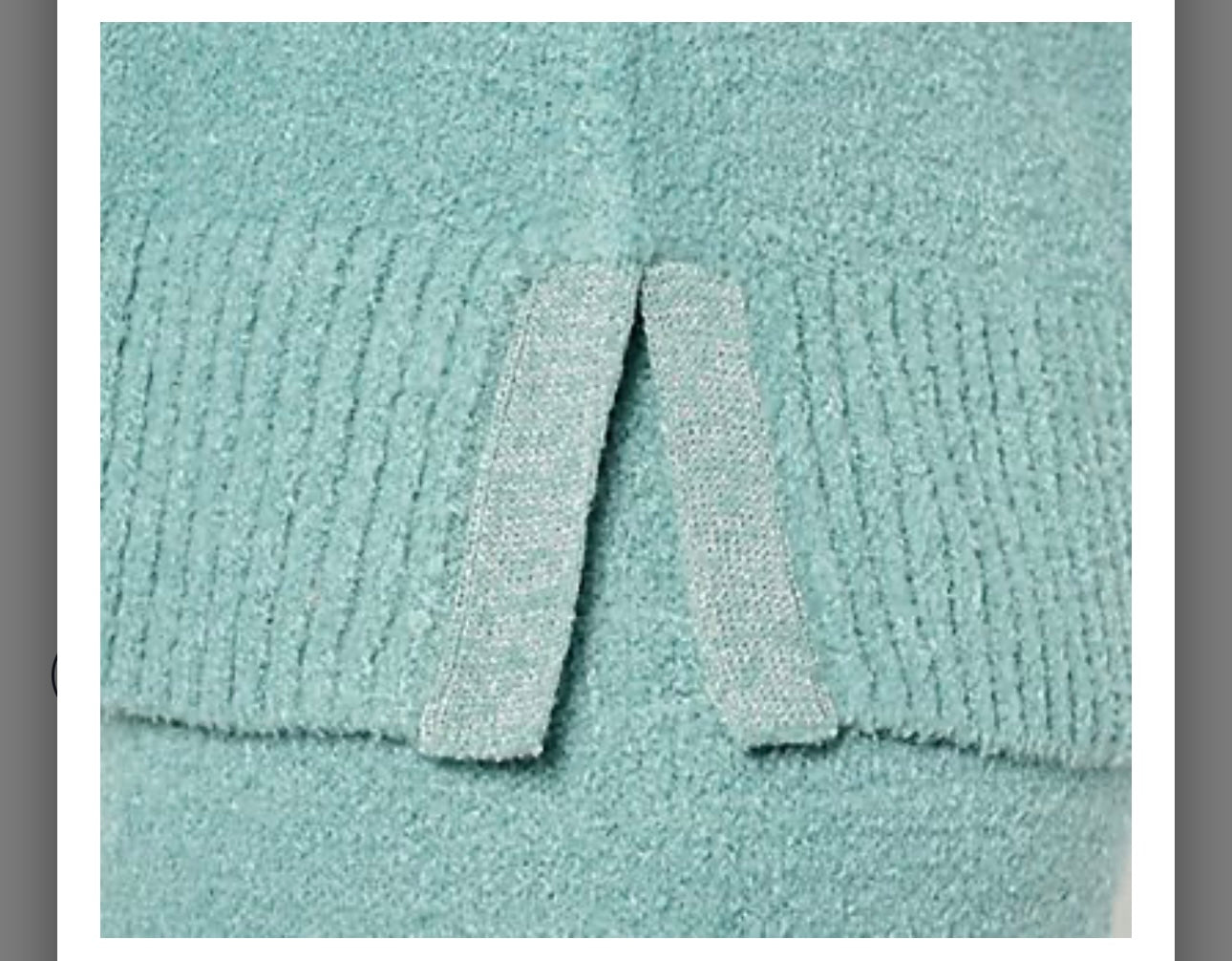 Isaac Mizrahi Live! Apres Cozy Eyelash Yarn Pullover. Size Medium