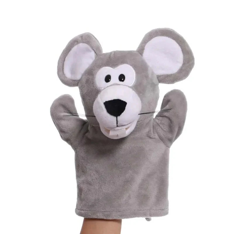 Stuffed Plush Animal Finger Story Puppet Toys