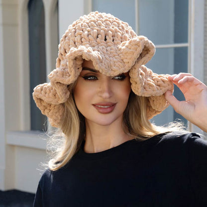 Plain Chunky Crochet Bucket Hat