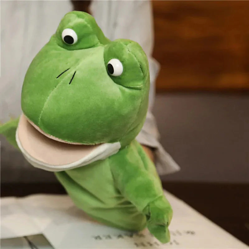 Stuffed Plush Animal Finger Story Puppet Toys
