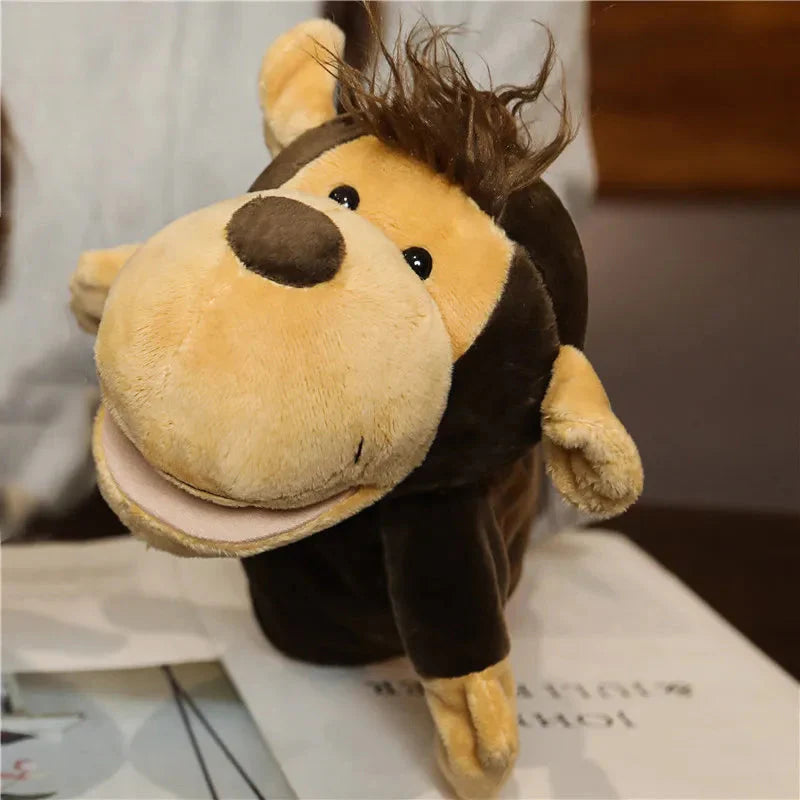 Stuffed Plush Animal Finger Story Puppet Toys