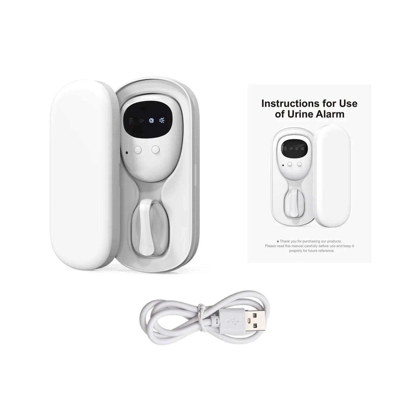 Wireless Bedwetting Alarm for Kids & Elder Care Training