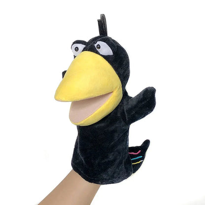 Stuffed Plush Animal Finger Story Puppet Toys