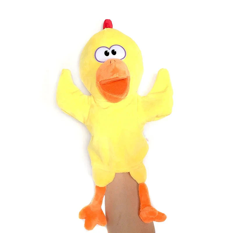 Stuffed Plush Animal Finger Story Puppet Toys