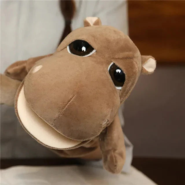 Stuffed Plush Animal Finger Story Puppet Toys
