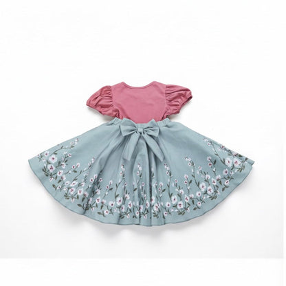 Soft and Breathable Organic Cotton Dress for Girls | Bloom