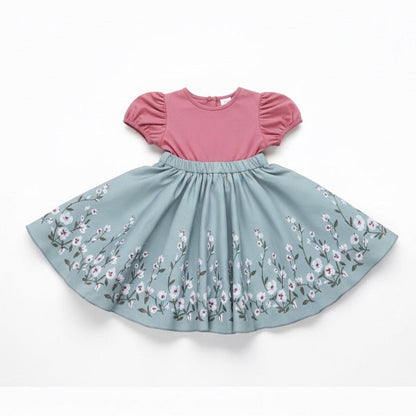 Soft and Breathable Organic Cotton Dress for Girls | Bloom