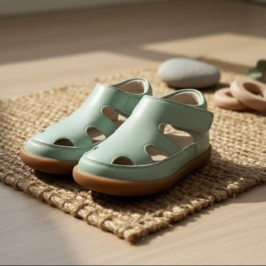 Toddler Wide Toe Box Sandals| Sprout Barefoot Summer Sandals for Kids
