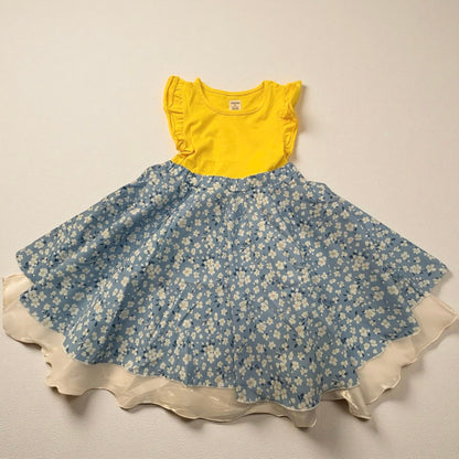 Blossom Organic Cotton Toddler Dress – Everyday Summer Dress for Girls