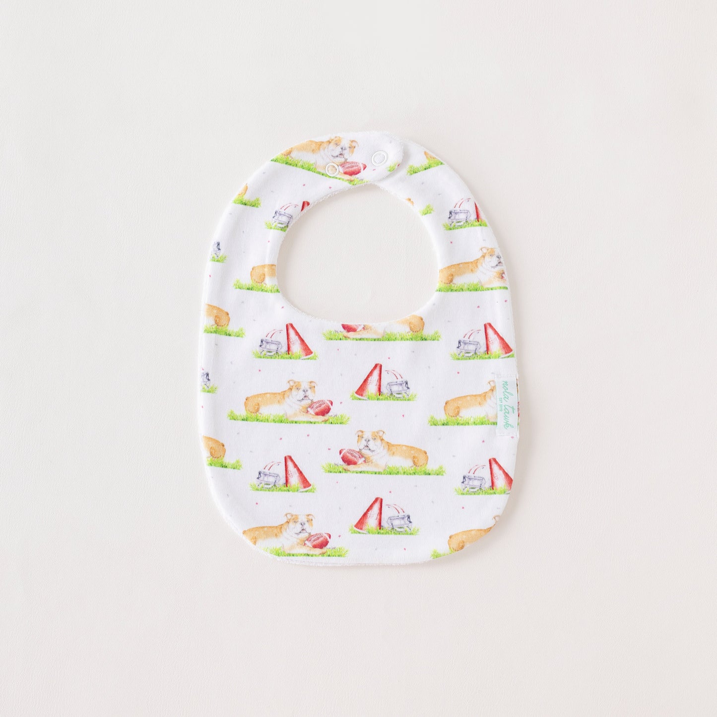 Mascot Mania in Mississippi Organic Cotton Baby Bib