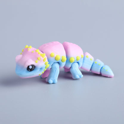 3D Printed Mini Fidget Creature Toy Pack – Articulated Party Favor Gift