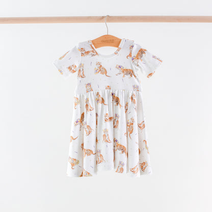 MVC: Louisiana Tigers Organic Cotton Twirl Dress