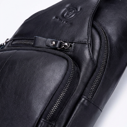 Men's Genuine Leather Sling Bag – Refined Daily Carry