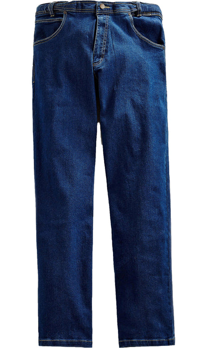 Mens Flex Waist Hidden Stretch Denim Jean