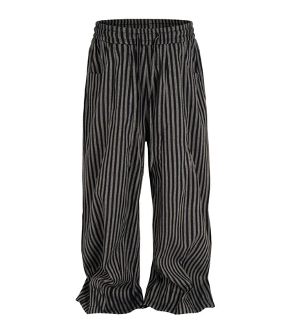 NOIR STRIPED LOUNGE PANTS (UNISEX)