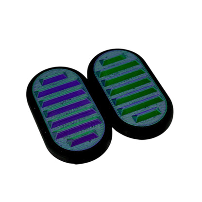 Dual Color Quiet Fidget Slider