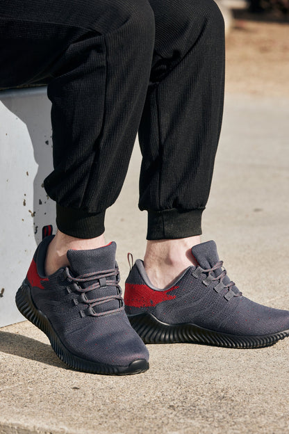 CALTO - Q218 - 2.8 Inches Taller (Grey/Red) - Ultra Lightweight