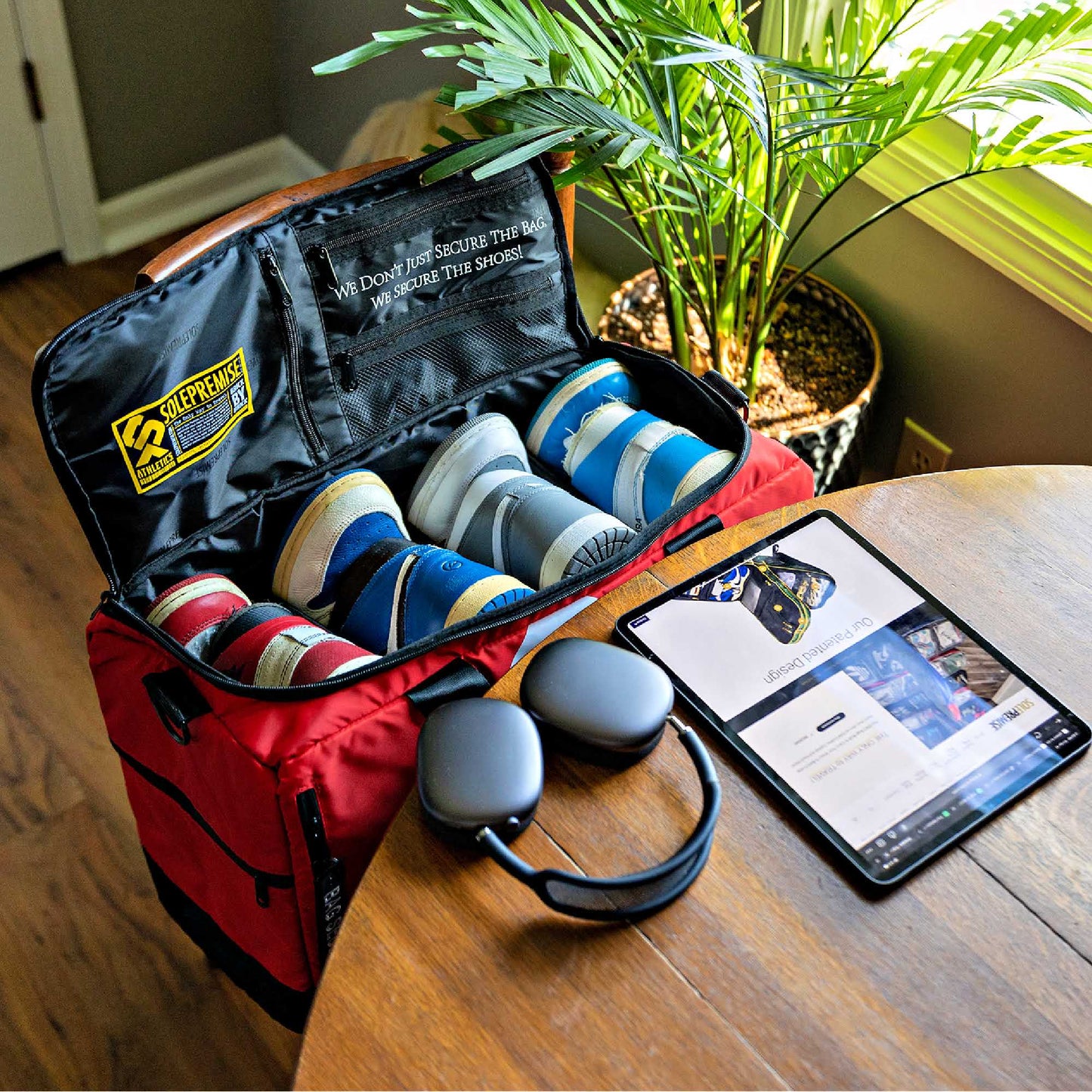 Red Sneaker Duffle
