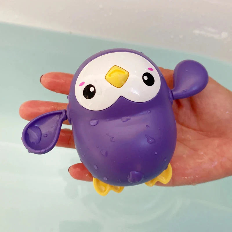 Baby Bath Toys - Swimming Turtle Whale Clockwork Water Toys for Kids | Safe Fun Bath Time Play
