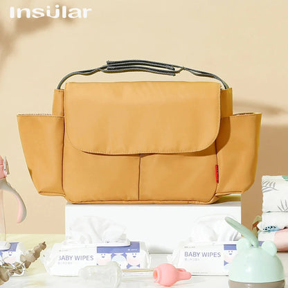 Universal Baby Stroller Organizer Bottle Holder Multipurpose Caddy