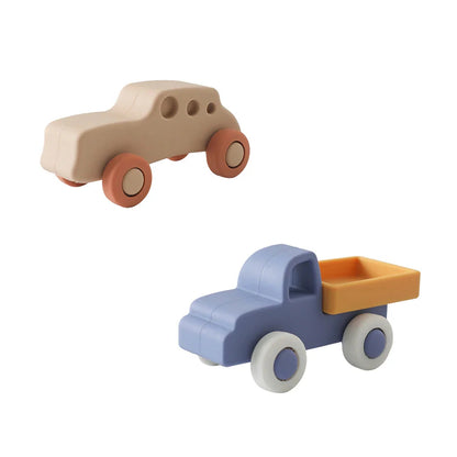 Baby Silicone Car Teether Toy Montessori Educational 0-12 Months