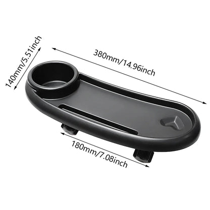 3 in 1 Universal Stroller Tray with Cup Holder & Snack Catcher