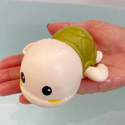 Baby Bath Toys - Swimming Clockwork Dolls & Tortoise | Fun & Safe Water Play for Kid