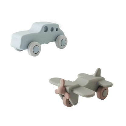 Baby Silicone Car Teether Toy Montessori Educational 0-12 Months