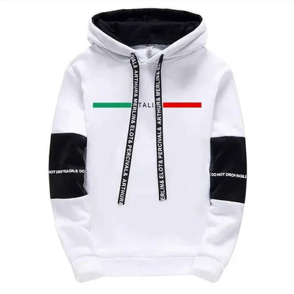 Men's Casual Print Tracksuit Hoodie 2026