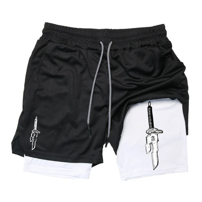 FlexiFit 2-in-1 Performance Running Shorts