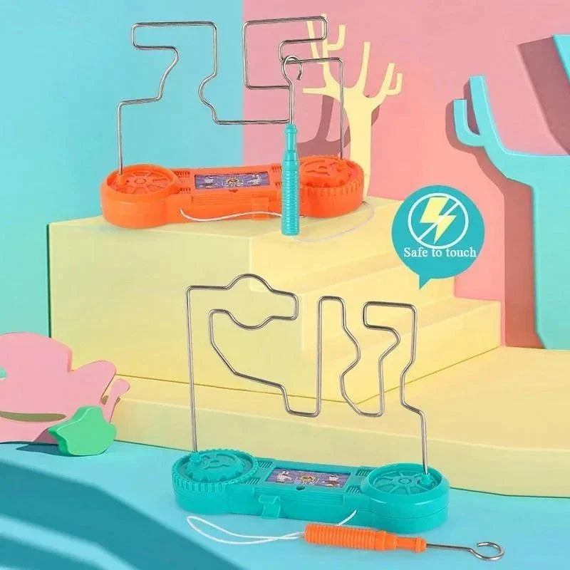 Kids Electric Shock Maze Toy – Science Learning & Party Fun Game