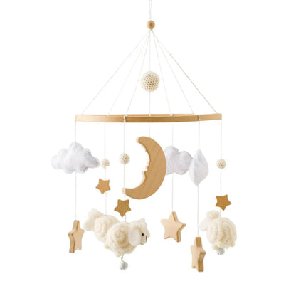 Baby Crib Mobile Rattle Toy Forest Animal Bed Bell