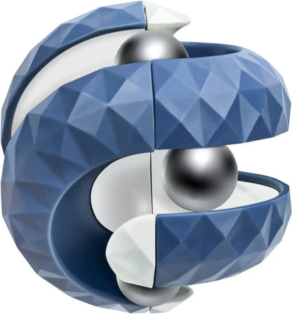 Decompression Orbit Ball Cube Fidget Toy – Anti-Stress Sensory Spinner Toy for Kids, Teens & Adults | Focus & Anxiety Relief Gift