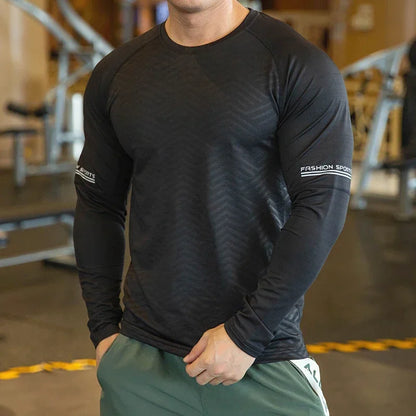 Quick Dry Men's Compression Workout Tee