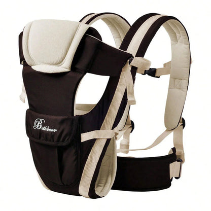 Baby Sling Carrier, 4-in-1 Ergonomic Baby Backpack Carrier, Easily Adjustable Baby Carrier Newborn to Toddler