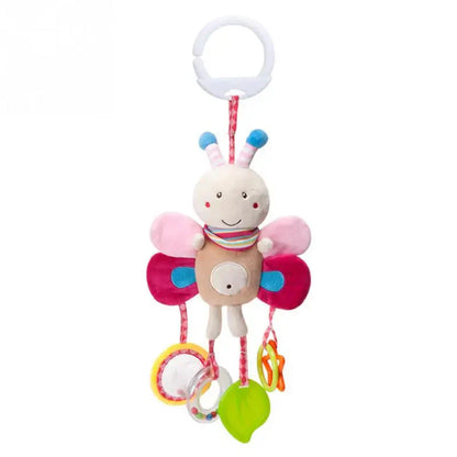 Soft Infant Crib Stroller Mobile Hanging Rattle Toy