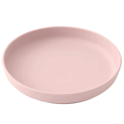 Color Kids Food Grade Silicone Baby Plate Anti-Slip Sucker Bowl