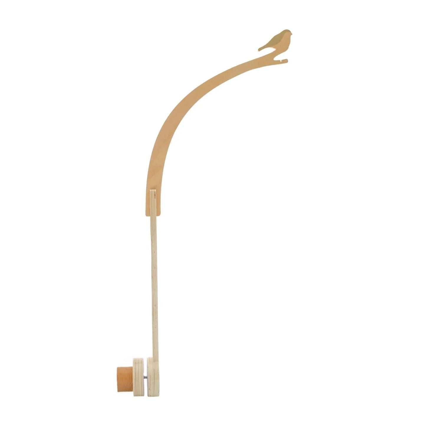 Wooden Baby Rattle Crib Mobile Holder for Newborns