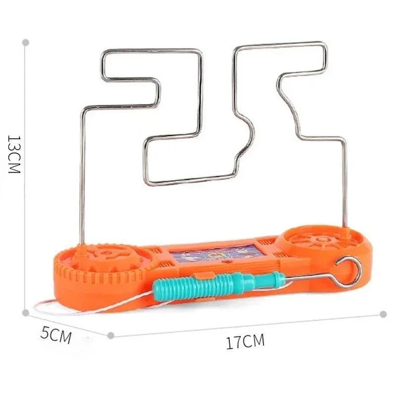 Kids Electric Shock Maze Toy – Science Learning & Party Fun Game