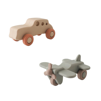 Baby Silicone Car Teether Toy Montessori Educational 0-12 Months