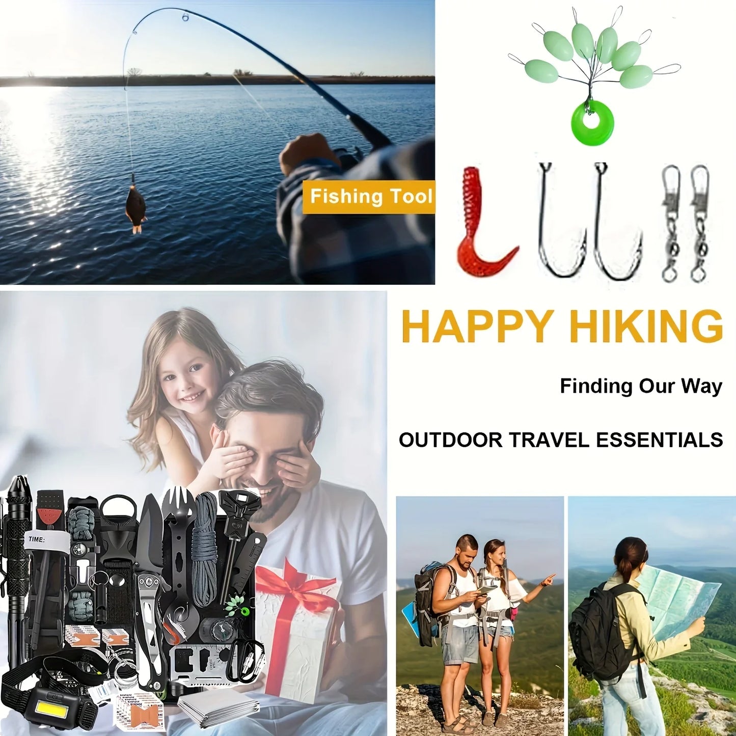 Ultimate 20-in-1 Survival Gear Kit