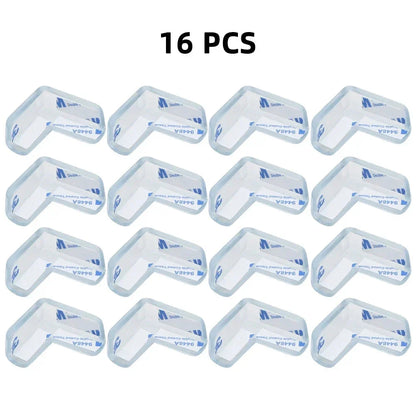 Clear Table Corner Protectors for Baby Furniture Safety Edge Guards