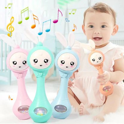 Music and Shine Rabbit Intelligent Baby Rattle Toy