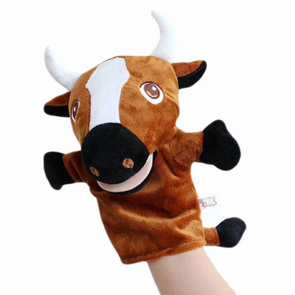 Stuffed Plush Animal Finger Story Puppet Toys