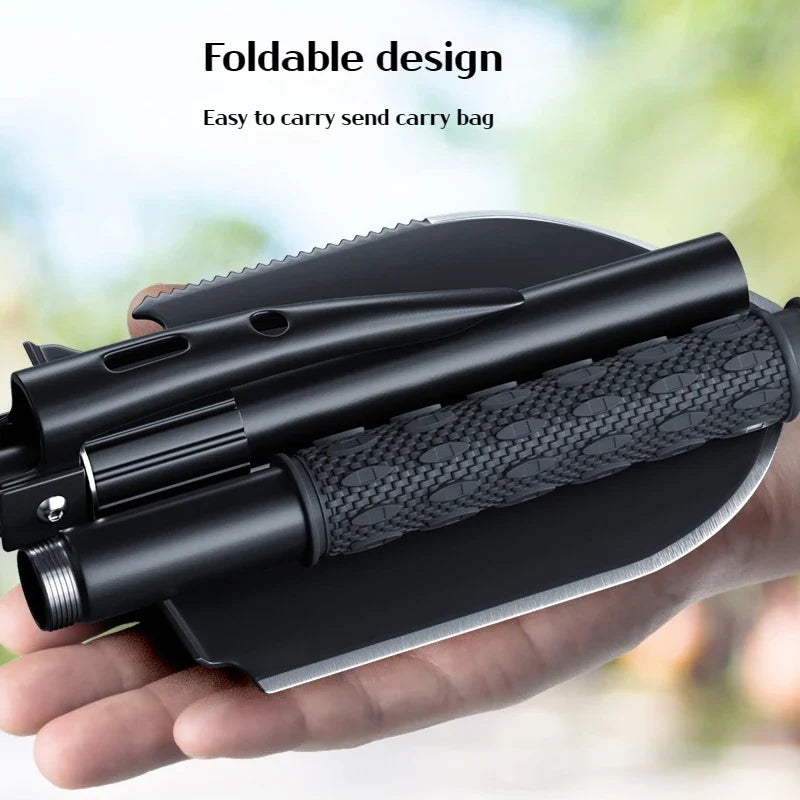 Multifunctional shovel for survival, etc