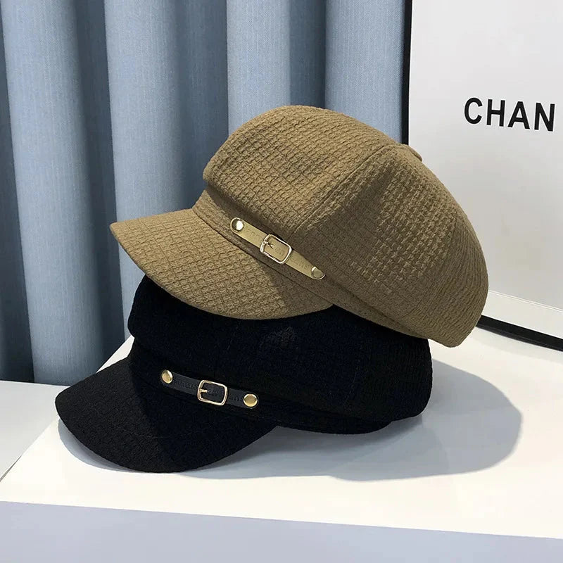 Women’s Octagonal Newsboy Beret