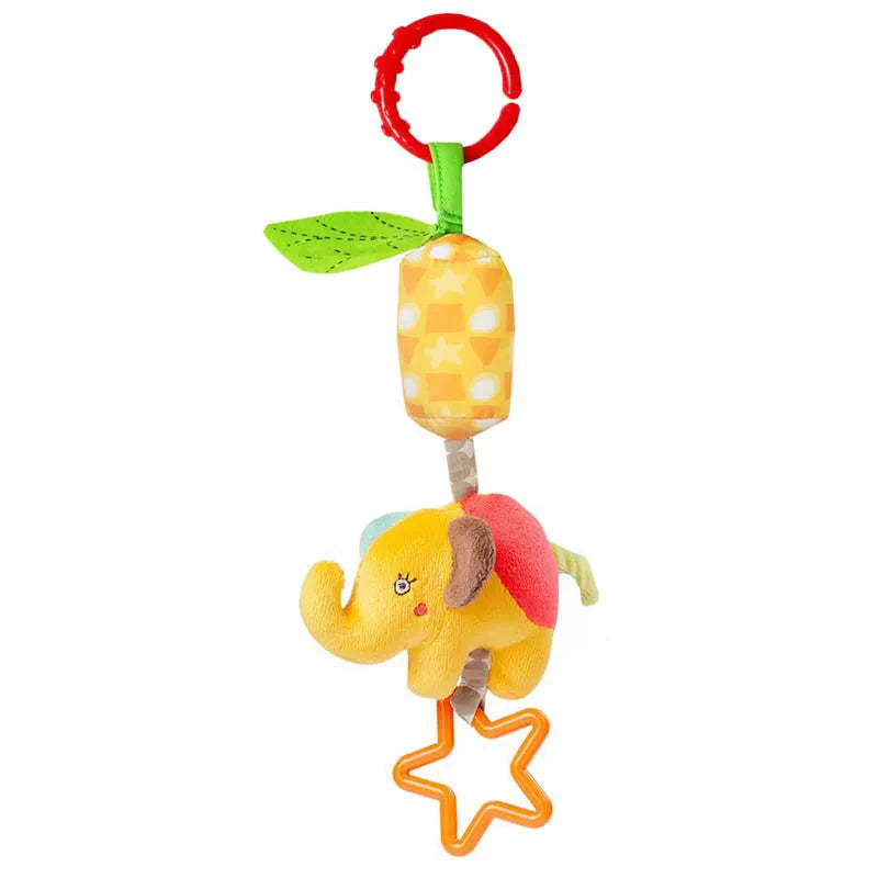 Soft Infant Crib Stroller Mobile Hanging Rattle Toy