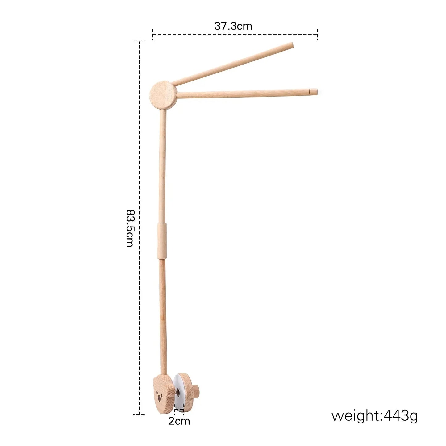 Crib Bell Rotary Music Box Baby Bed Hanging Toy