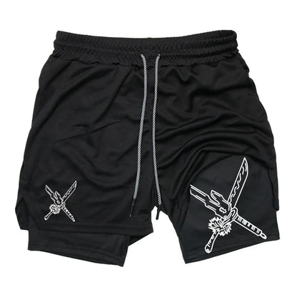 FlexiFit 2-in-1 Performance Running Shorts