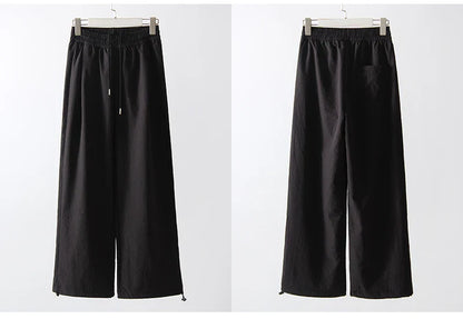 ChicEase High Waist Wide Leg Joggers